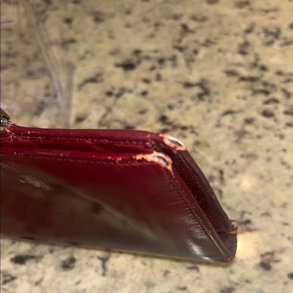 Prada Brown Leather Wallet with Clasp - Picture 6 of 8